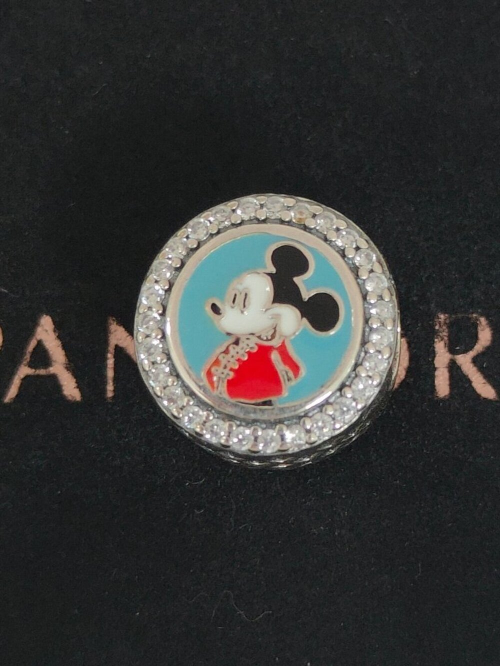 Pandora Disney Epcot China World Showcase Mickey Charm Bead